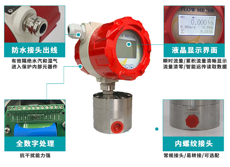 高溫圓齒輪流量計產(chǎn)品細節(jié)圖